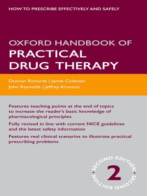 cover image of Oxford Handbook of Practical Drug Therapy